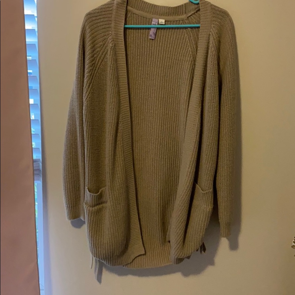 Francescas large beige sweater